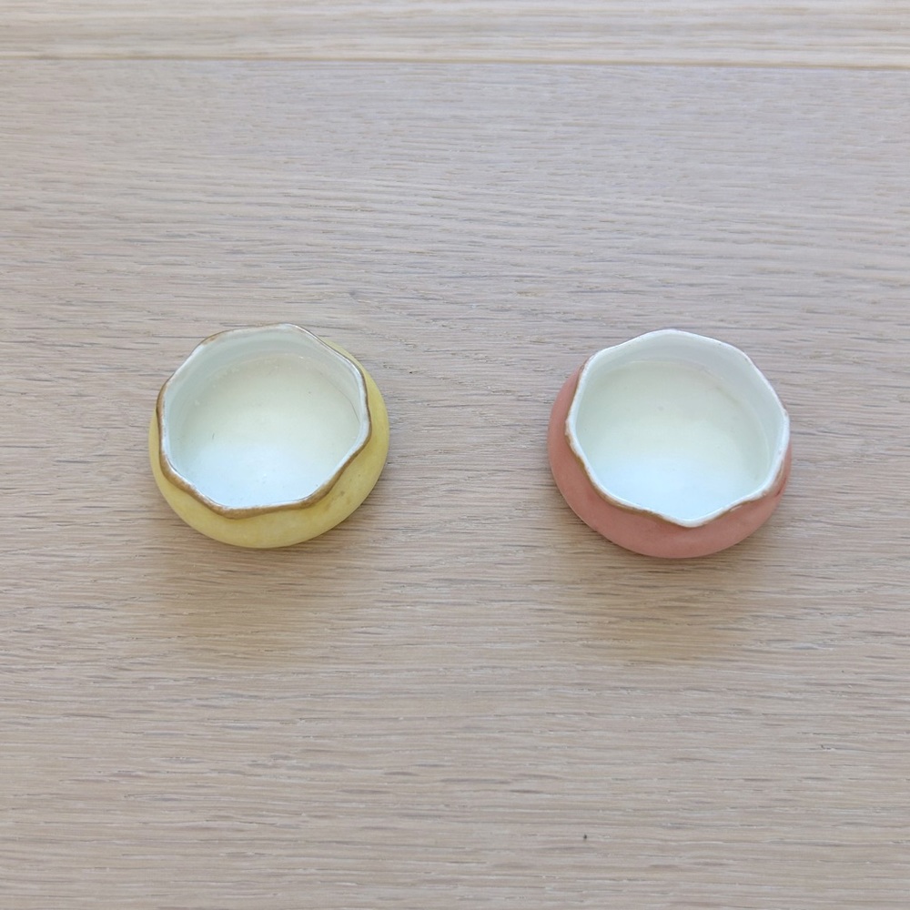 Antique Salt Cellars - Haviland Limoges